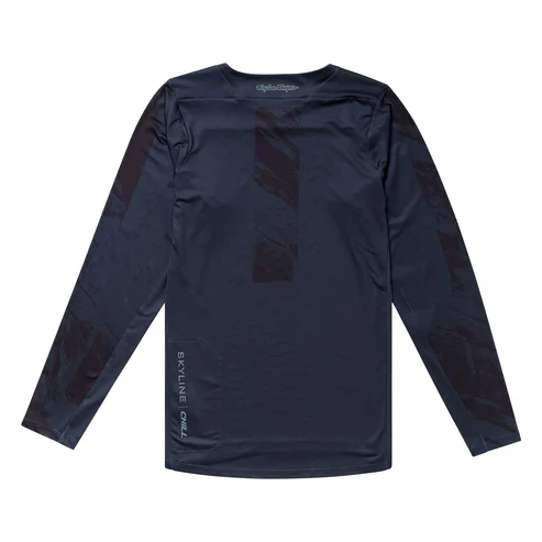 TROY LEE DESIGNS SKYLINE CHILL Langarmtrikot Blau - Image 2