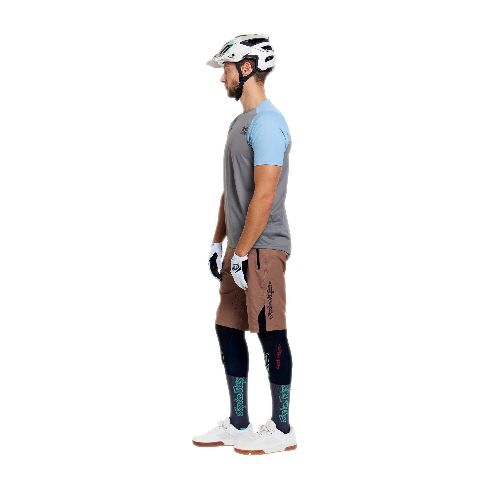 TROY LEE DESIGNS SKYLINE PRO FANGS ARMY Kurzarmtrikot Khaki - Image 4