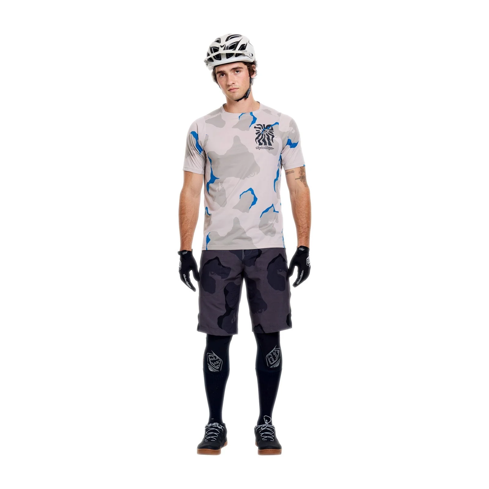 TROY LEE DESIGNS SKYLINE PRO FLOW CAMO Trikot Kurzarm Pumice - Image 3