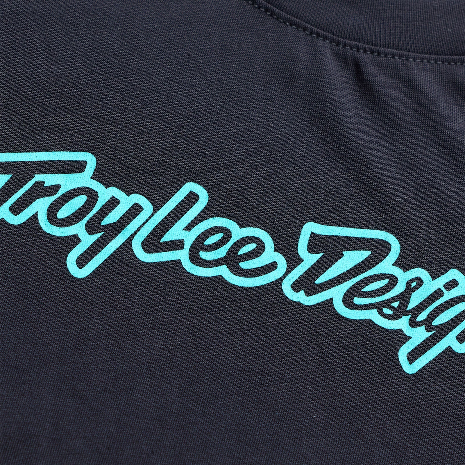TROY LEE DESIGNS SKYLINE RIDE SIGNATURE Junior Trikot Kurzarm Schwarz/Türkis - Image 7