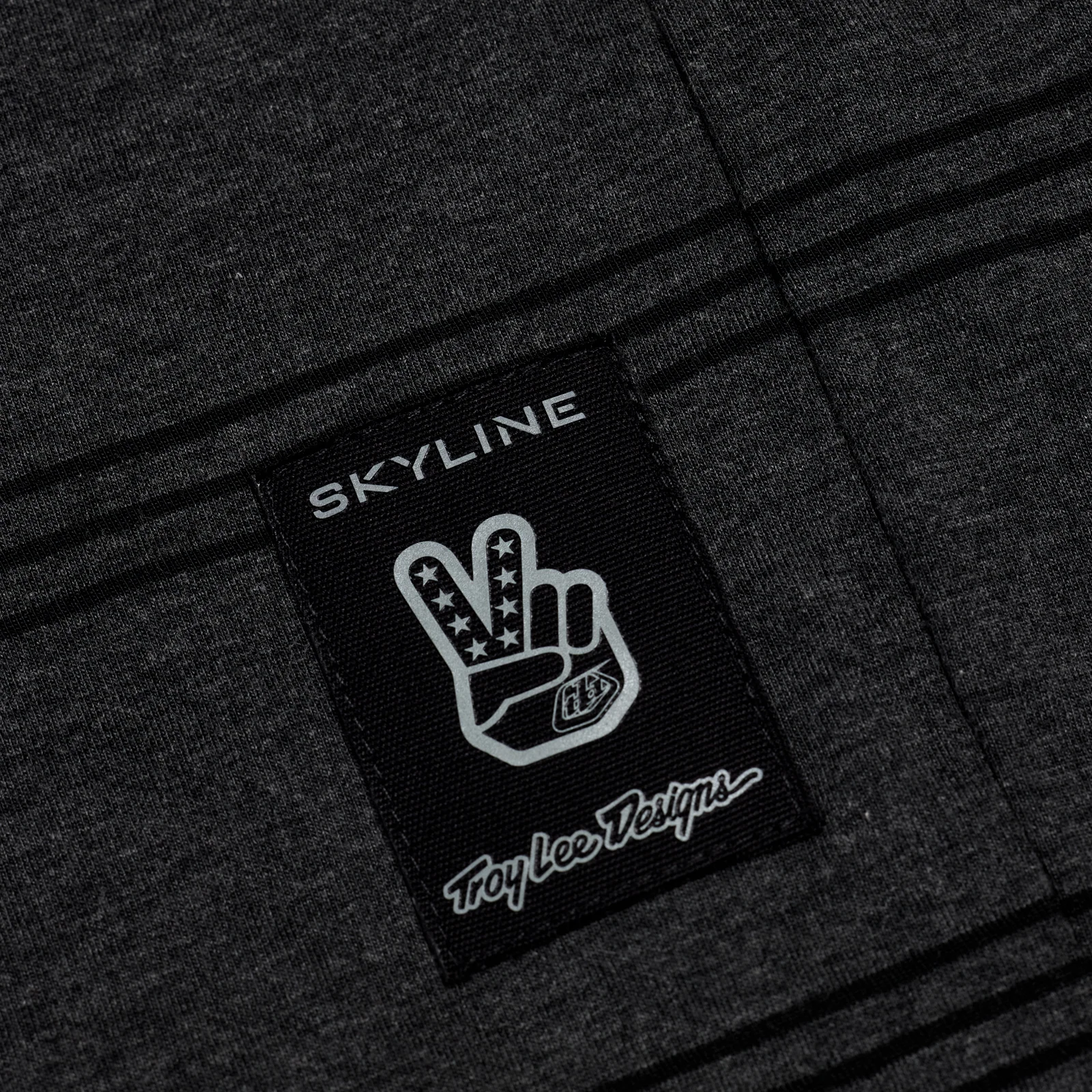 TROY LEE DESIGNS SKYLINE RIDE TEE WASH OUT Trikot Kurzarm Grau - Image 3