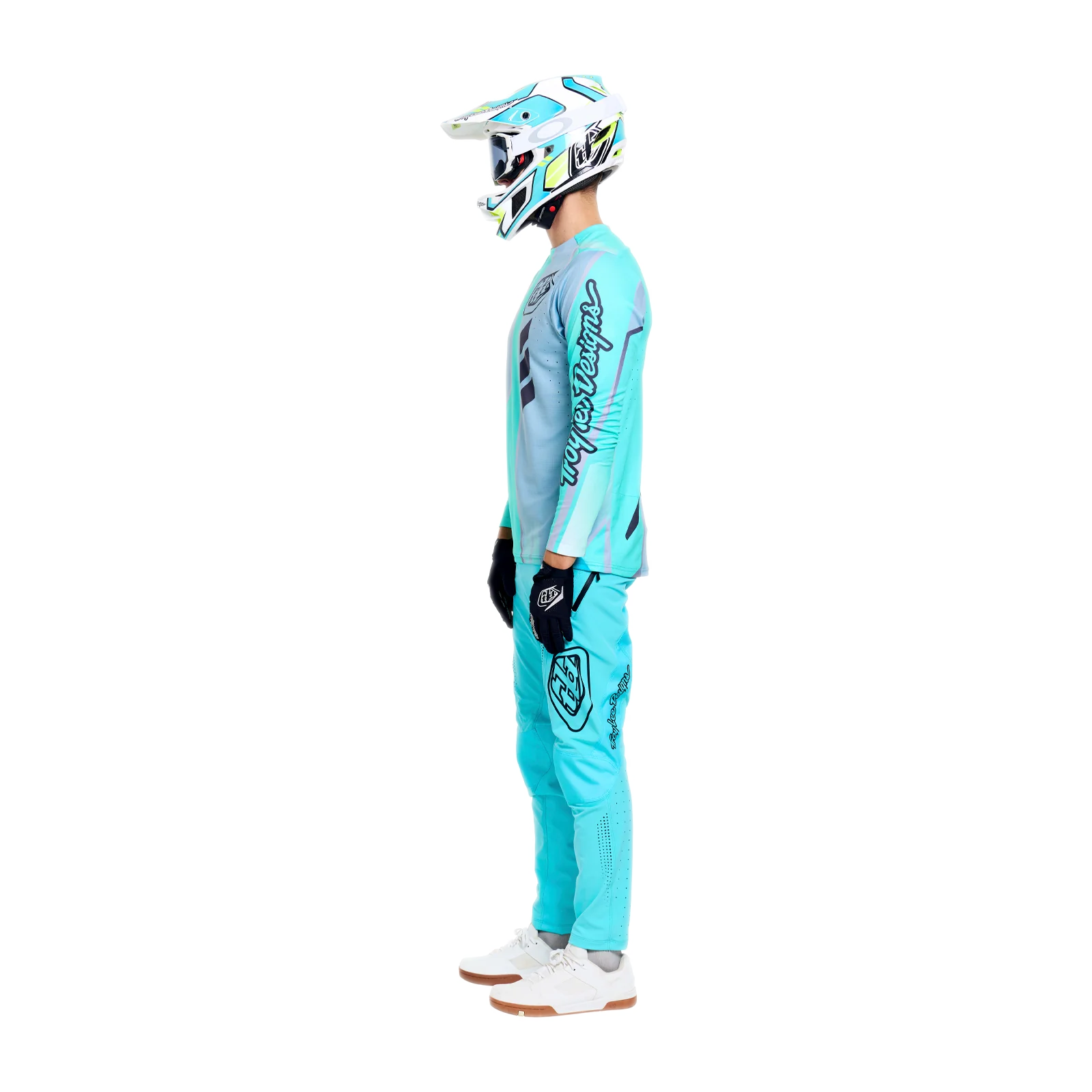 TROY LEE DESIGNS SPRINT PRO LOWRIDER Trikot Langarm Blau - Image 4