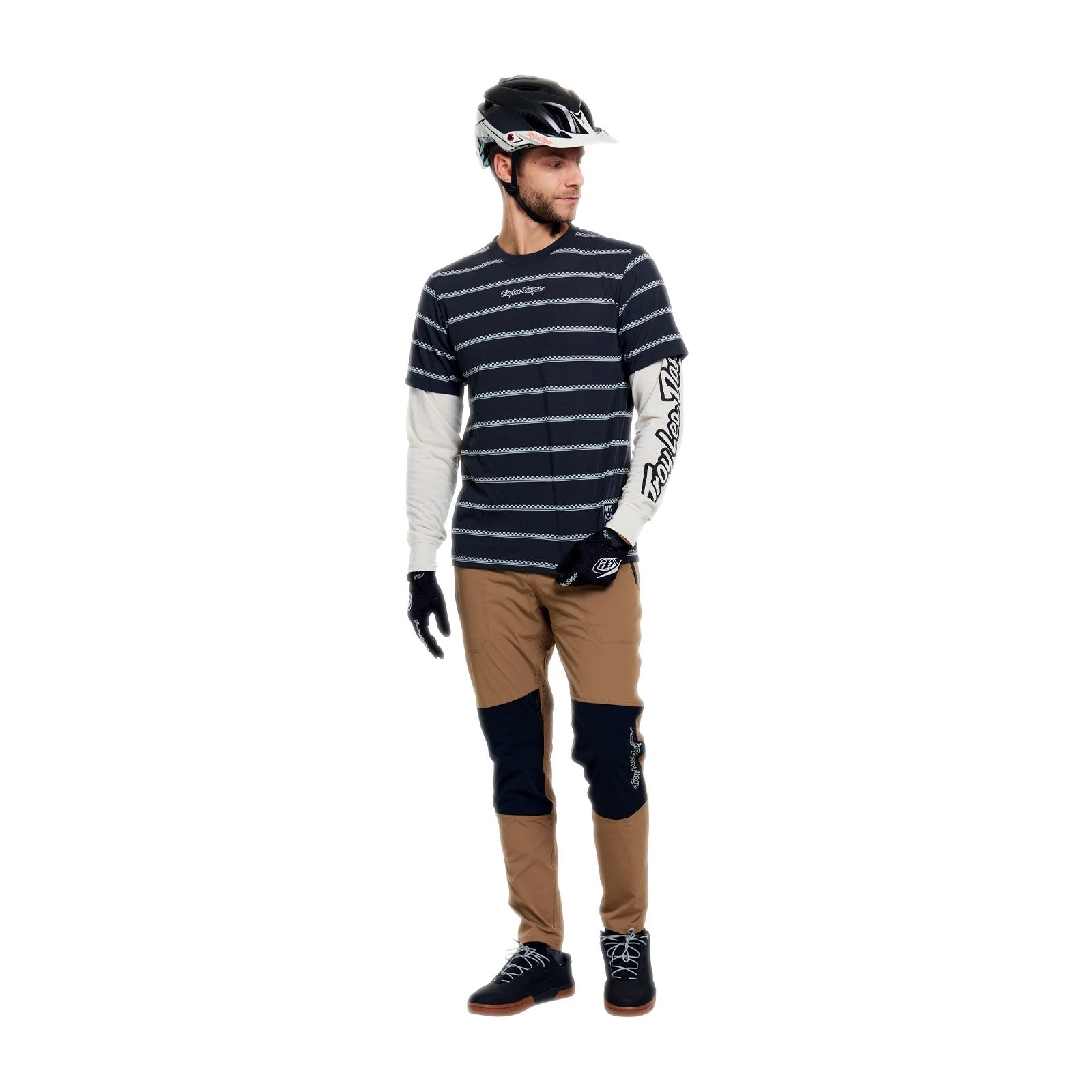 TROY LEE DESIGNS SKYLINE FAKIE RIDE Trikot Langarm Carbon - Image 3