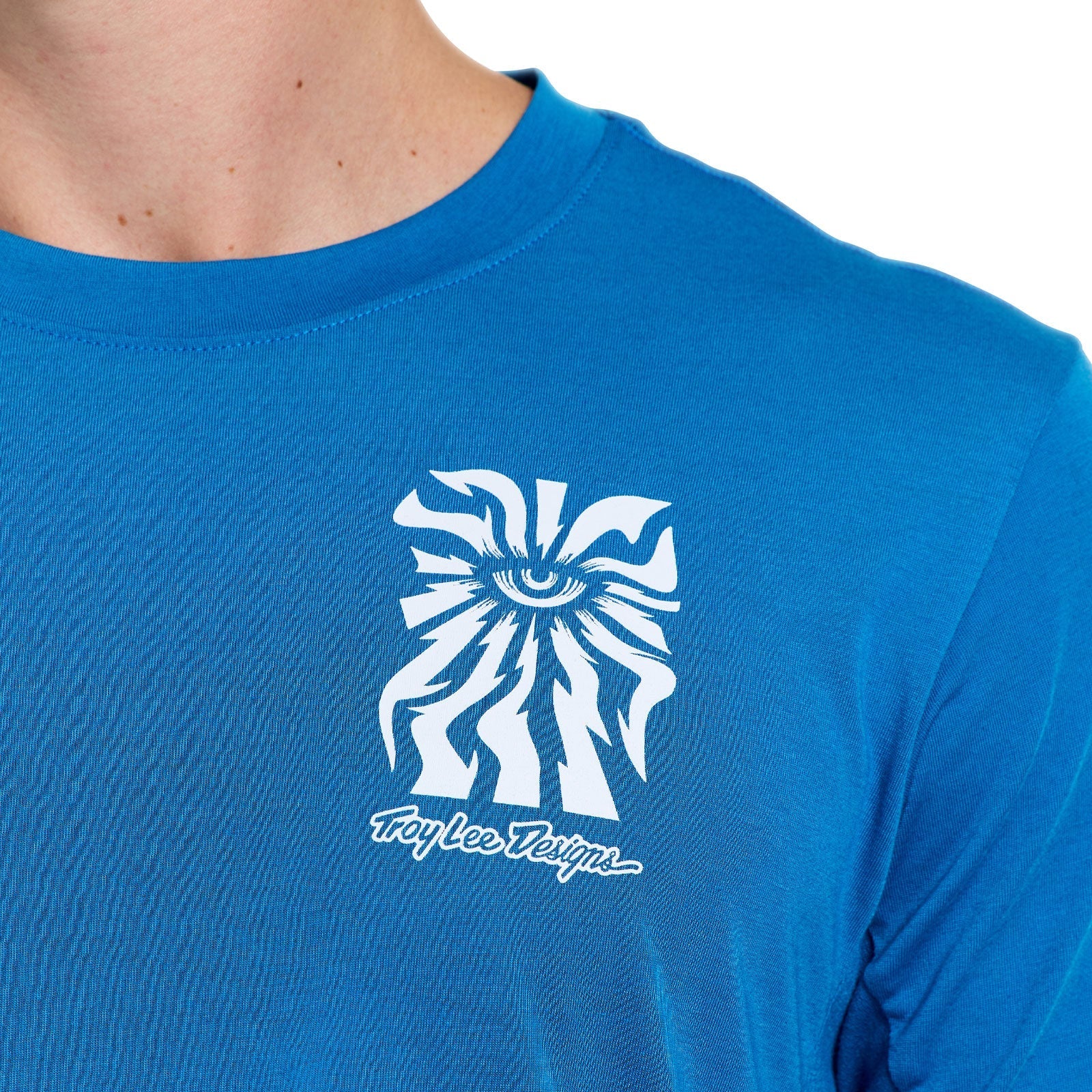 TROY LEE DESIGNS SKYLINE RIDE ONE EYE AERO Trikot Kurzarm Blau - Image 7