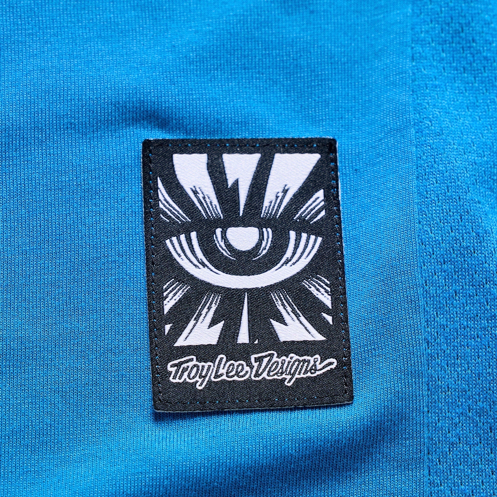 TROY LEE DESIGNS SKYLINE RIDE ONE EYE AERO Trikot Kurzarm Blau - Image 8