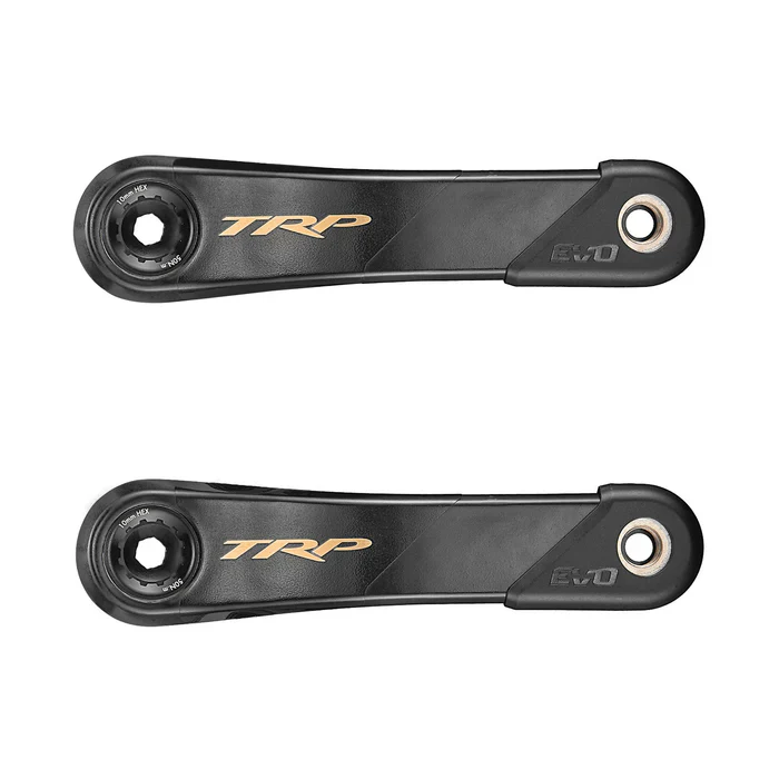 TRP EVO 12 M9050 Carbon Kurbeln Schwarz/Gold - Image 2