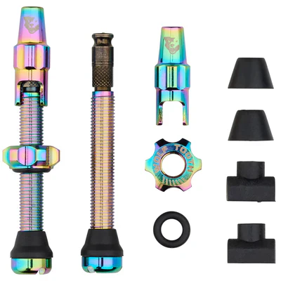 Satz von 2 Tubeless-Ventilen WOLF TOOTH CLIK VALVE Oil Slick