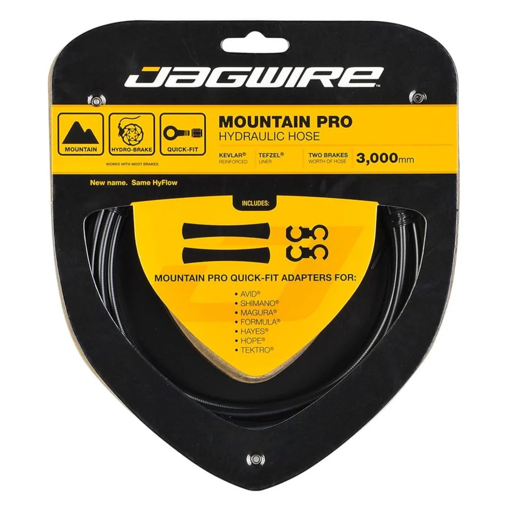 Universeller JAGWIRE PRO Bremsleitungssatz Schwarz