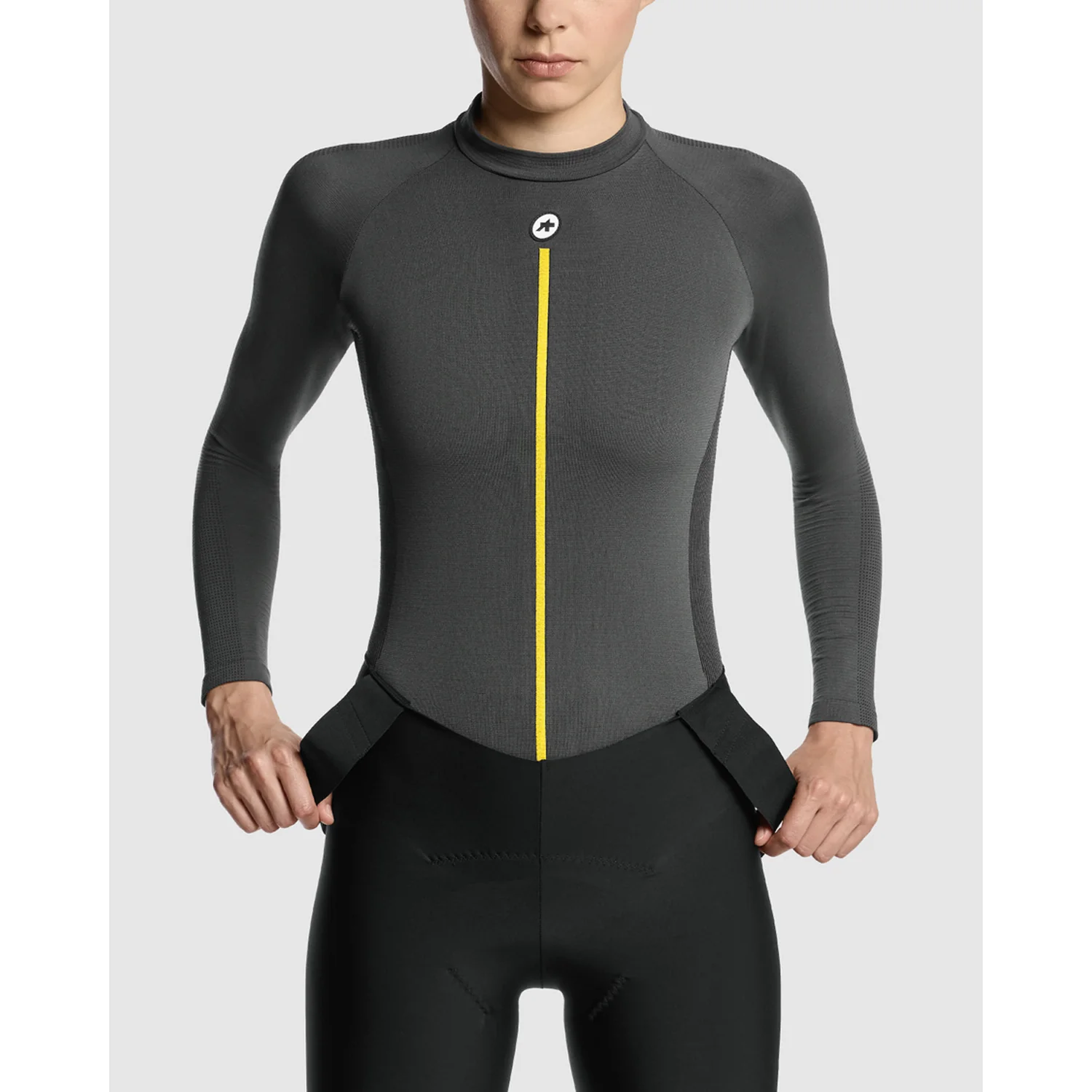 ASSOS SPRING FALL P1 Unterwäsche Langarm Women Grau - Image 9