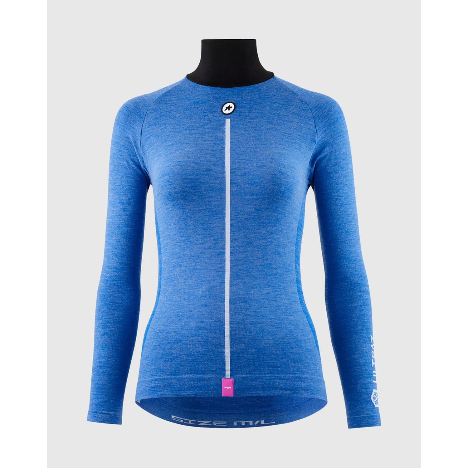 Unterwäsche ASSOS ULTRAZ WINTER SKIN P1 Longsleeve Women Calypso Blu
