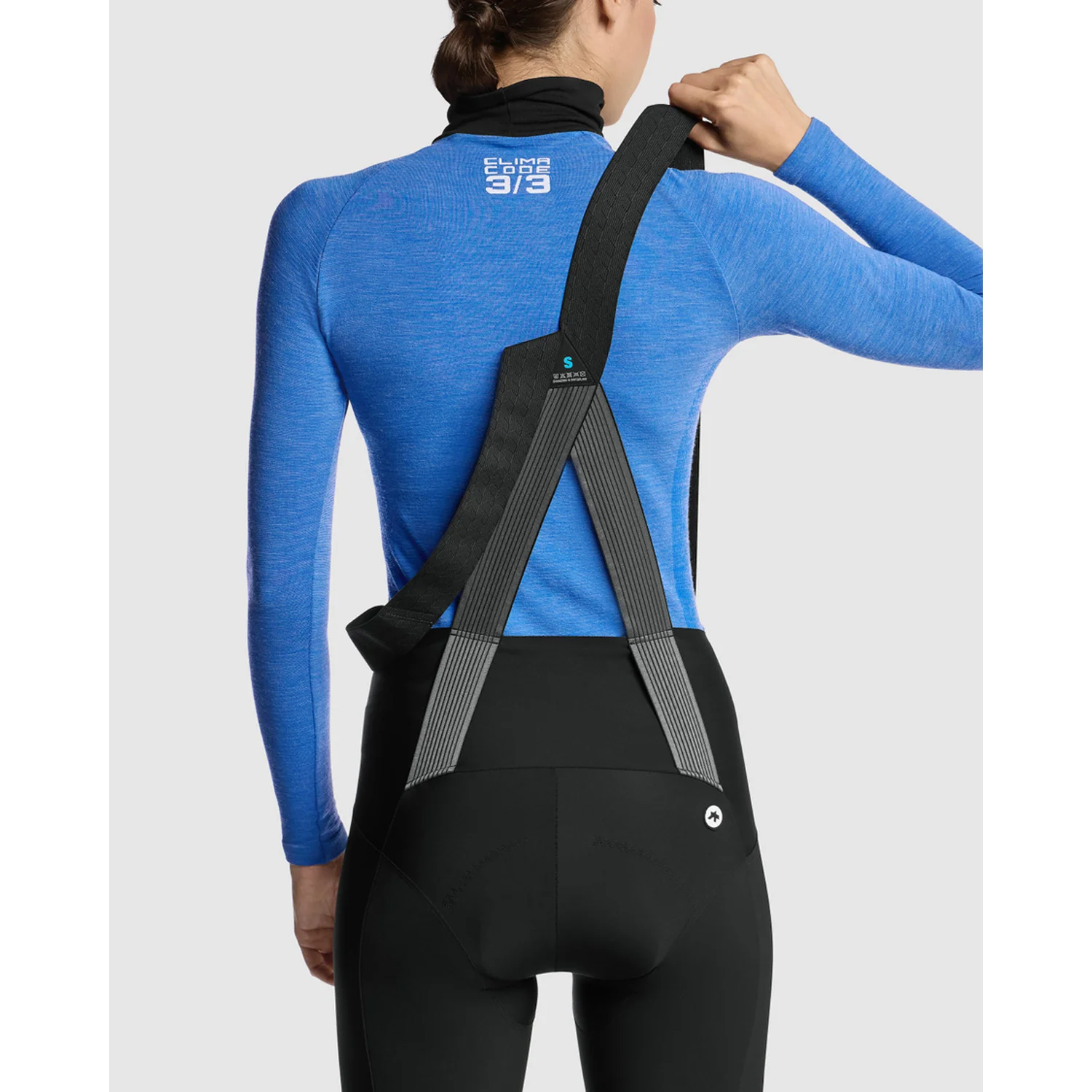 Unterwäsche ASSOS ULTRAZ WINTER SKIN P1 Longsleeve Women Calypso Blu - Image 5