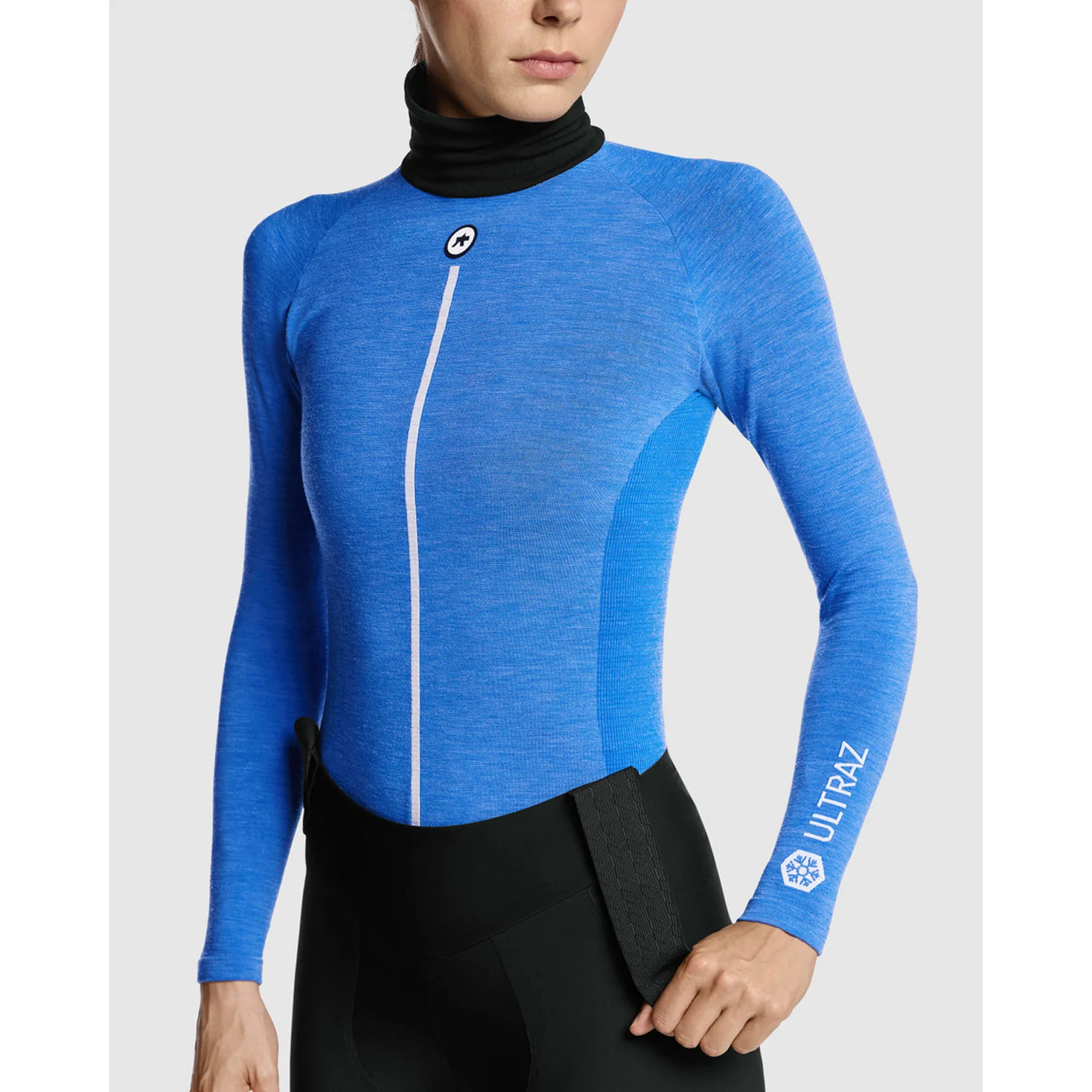 Unterwäsche ASSOS ULTRAZ WINTER SKIN P1 Longsleeve Women Calypso Blu - Image 7