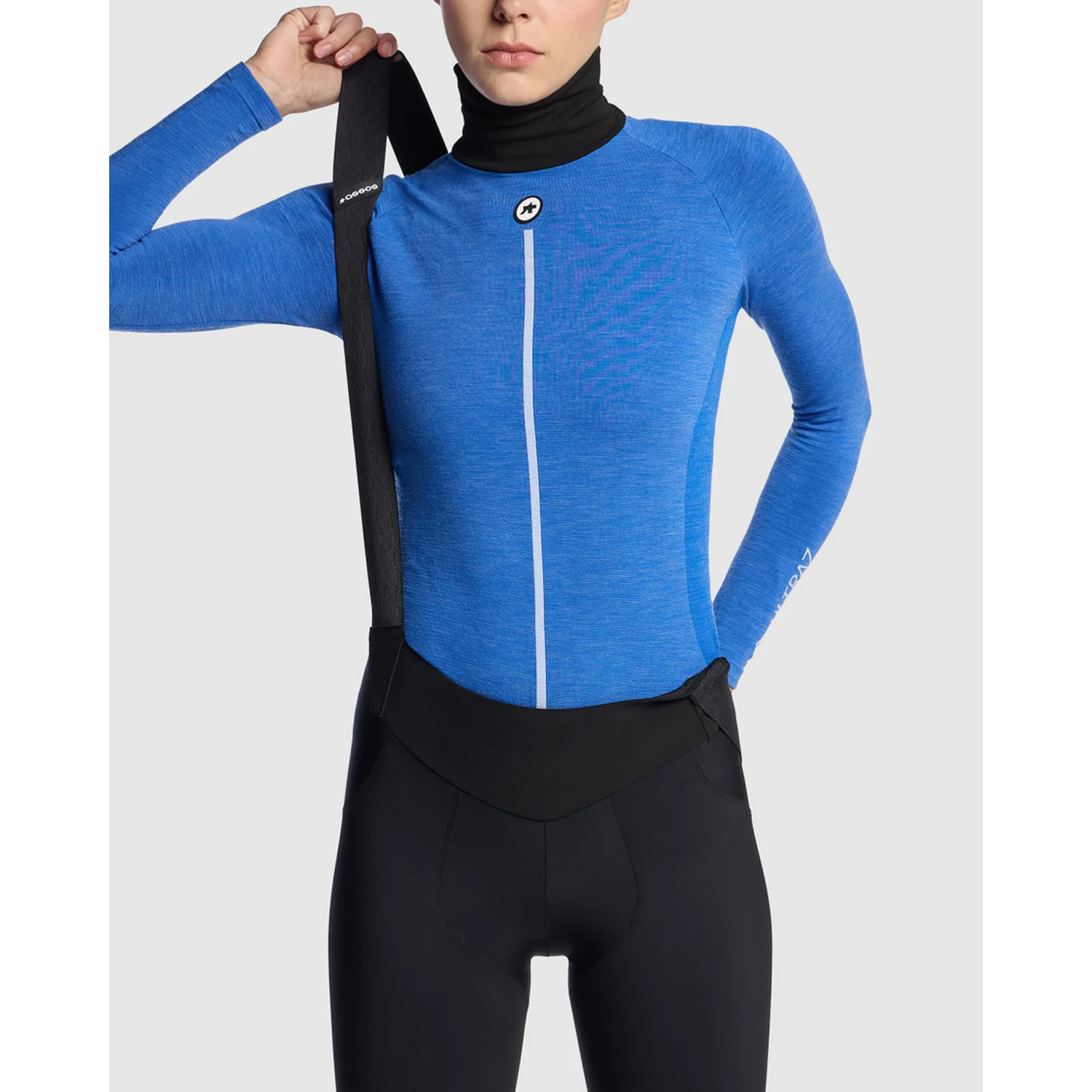 Unterwäsche ASSOS ULTRAZ WINTER SKIN P1 Longsleeve Women Calypso Blu - Image 9