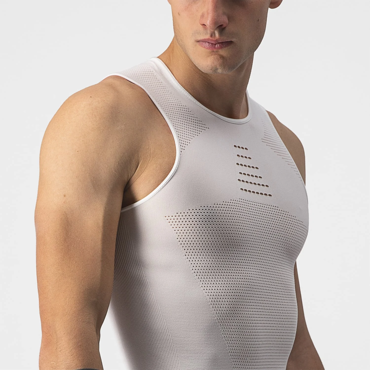 Unterwäsche CASTELLI CORE SEAMLESS Ärmellos Weiß - Image 3