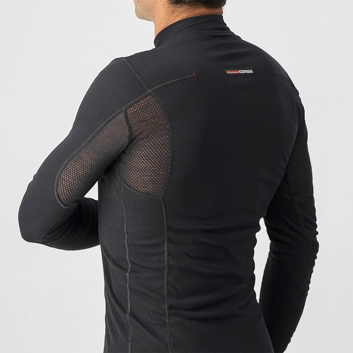 Unterwäsche CASTELLI FLANDERS WARM Longsleeve Schwarz - Image 3