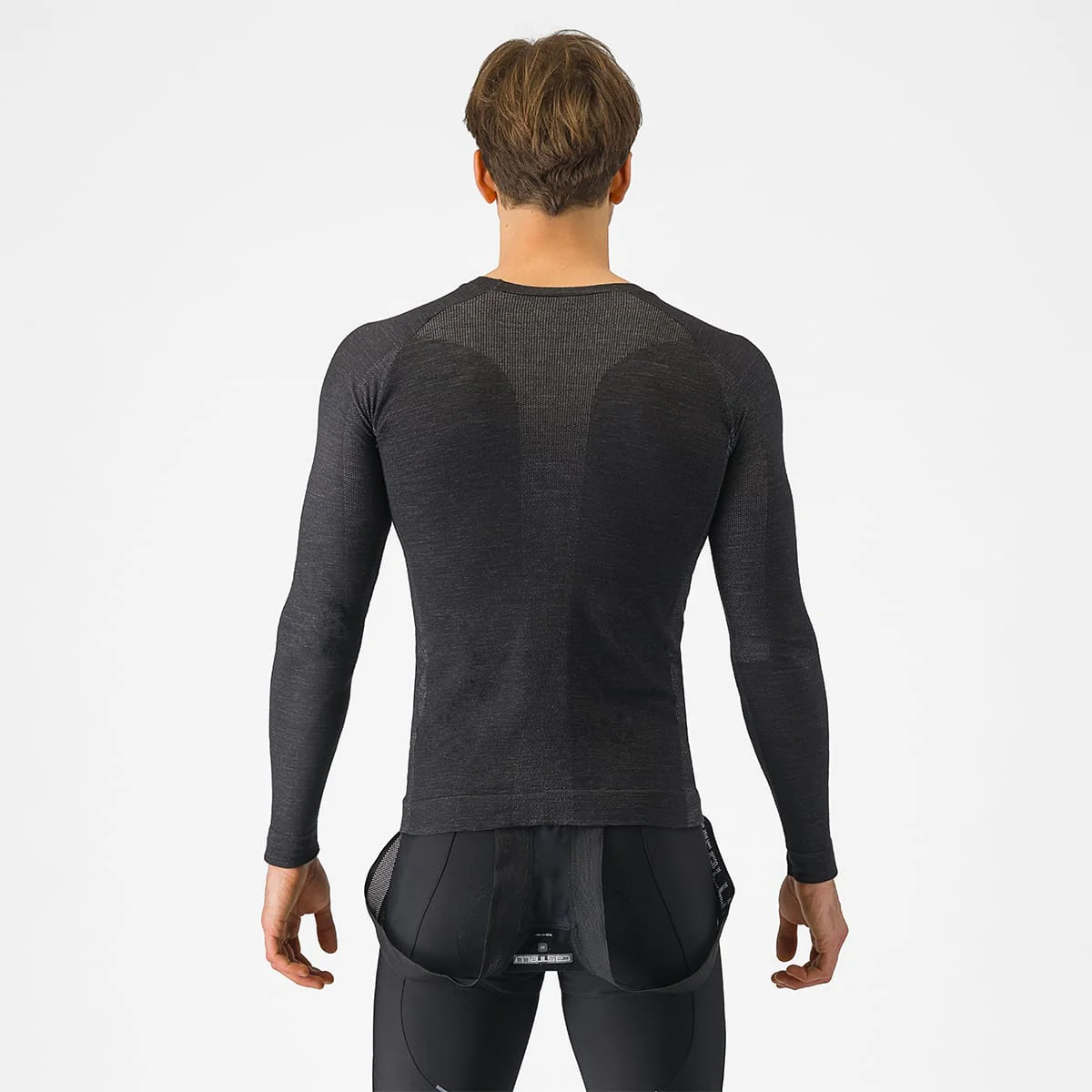 Unterwäsche CASTELLI MERINO SEAMLESS Longsleeve Schwarz - Image 2