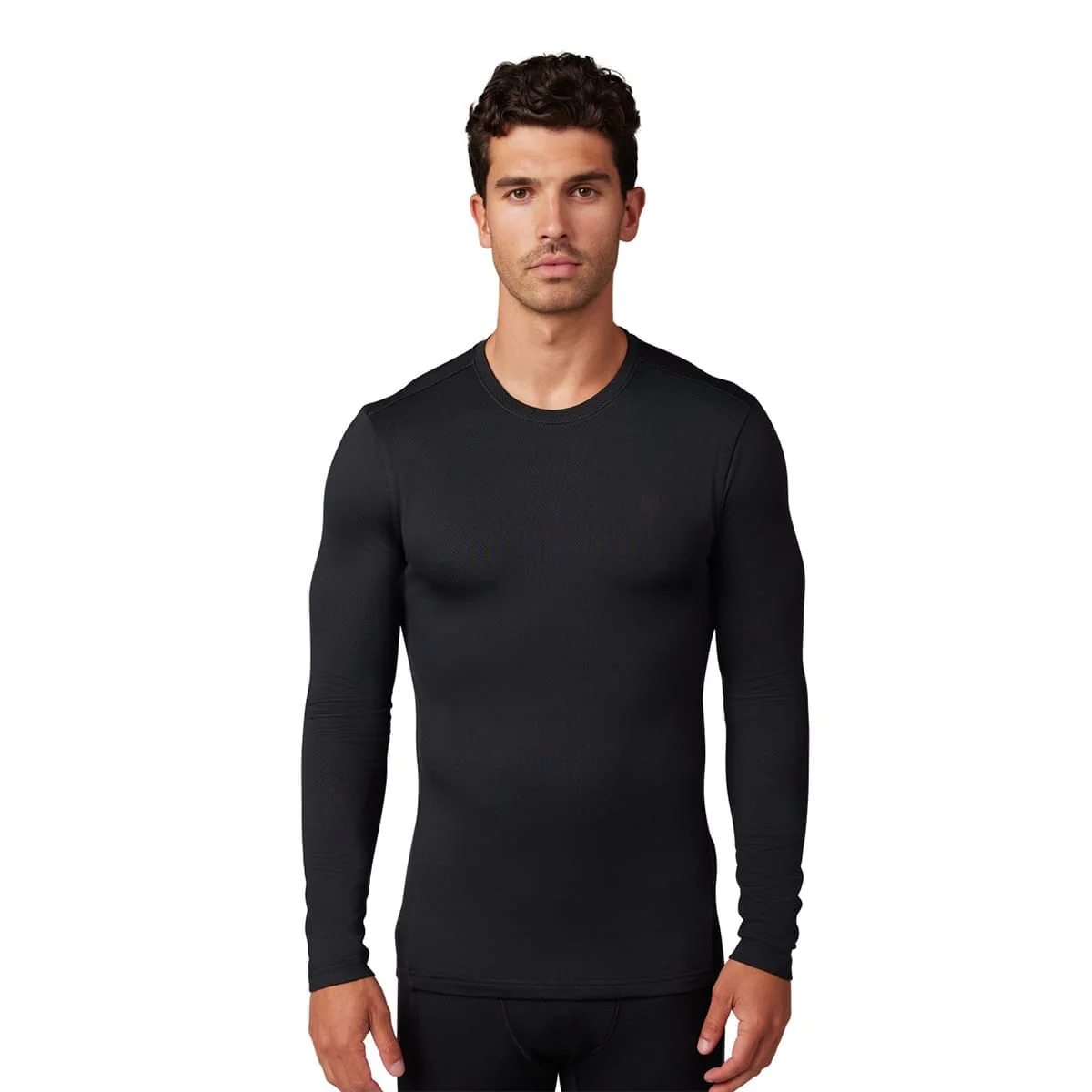 Unterwäsche FOX TECBASE FIRE Longsleeve Schwarz