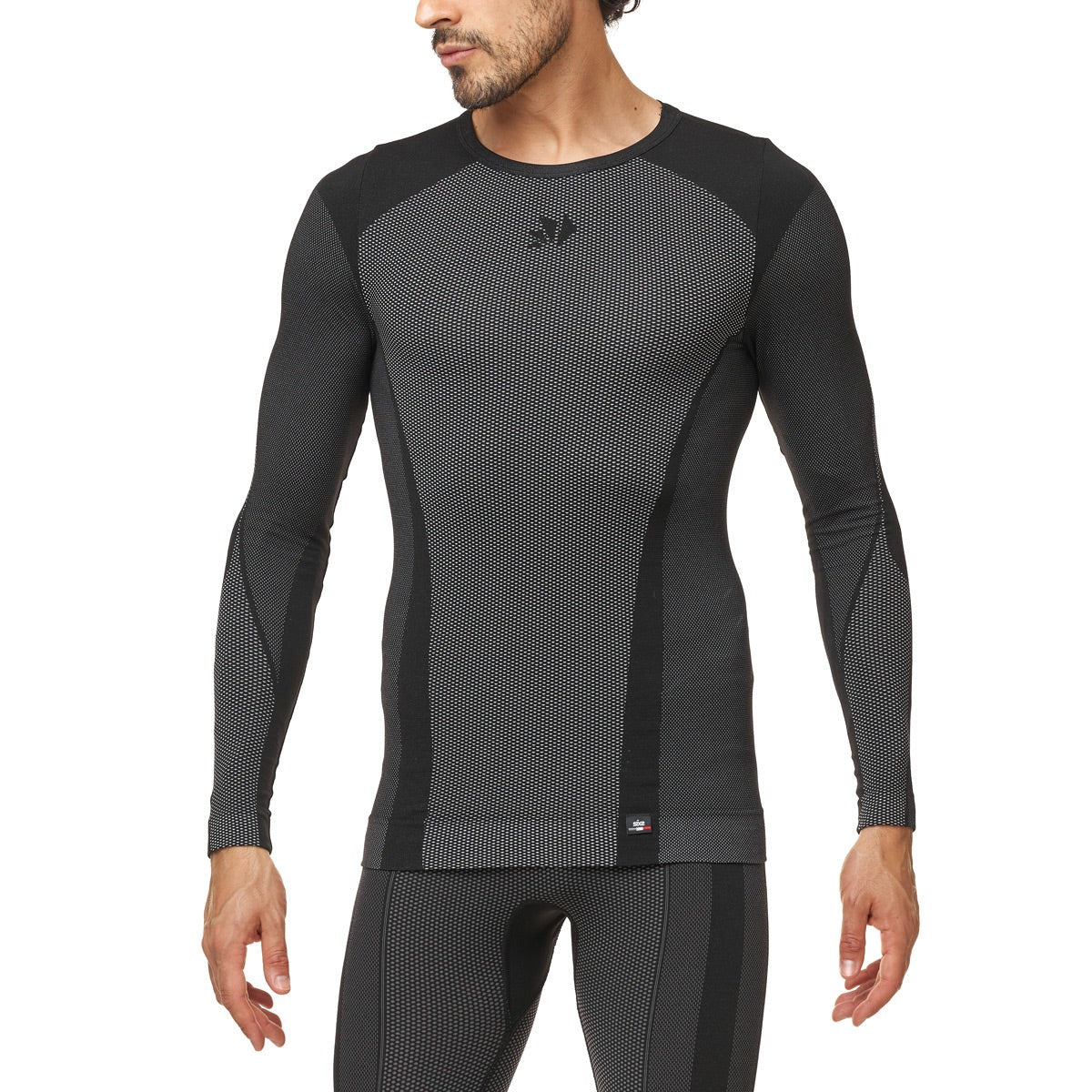Unterwäsche SIXS TS2 V2 Longsleeve Schwarz Carbon - Image 3