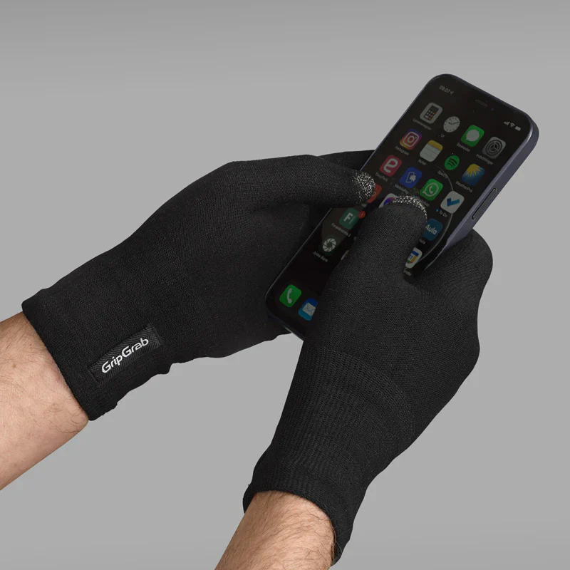 Unterziehhandschuhe GRIPGRAB MERINO Schwarz - Image 4