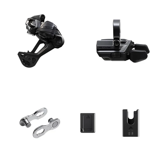 Upgrade-Kit SHIMANO DEORE Di2 Wireless M6250-SGS Langer Gabelkopf Montage Schelle