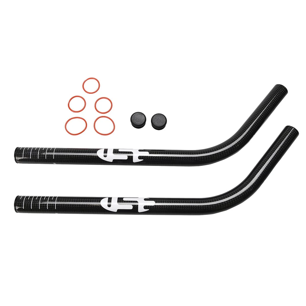 USE AERO HIGH-RISE 320mm -50 DEG.END SET Verlängerungen - Carbon
