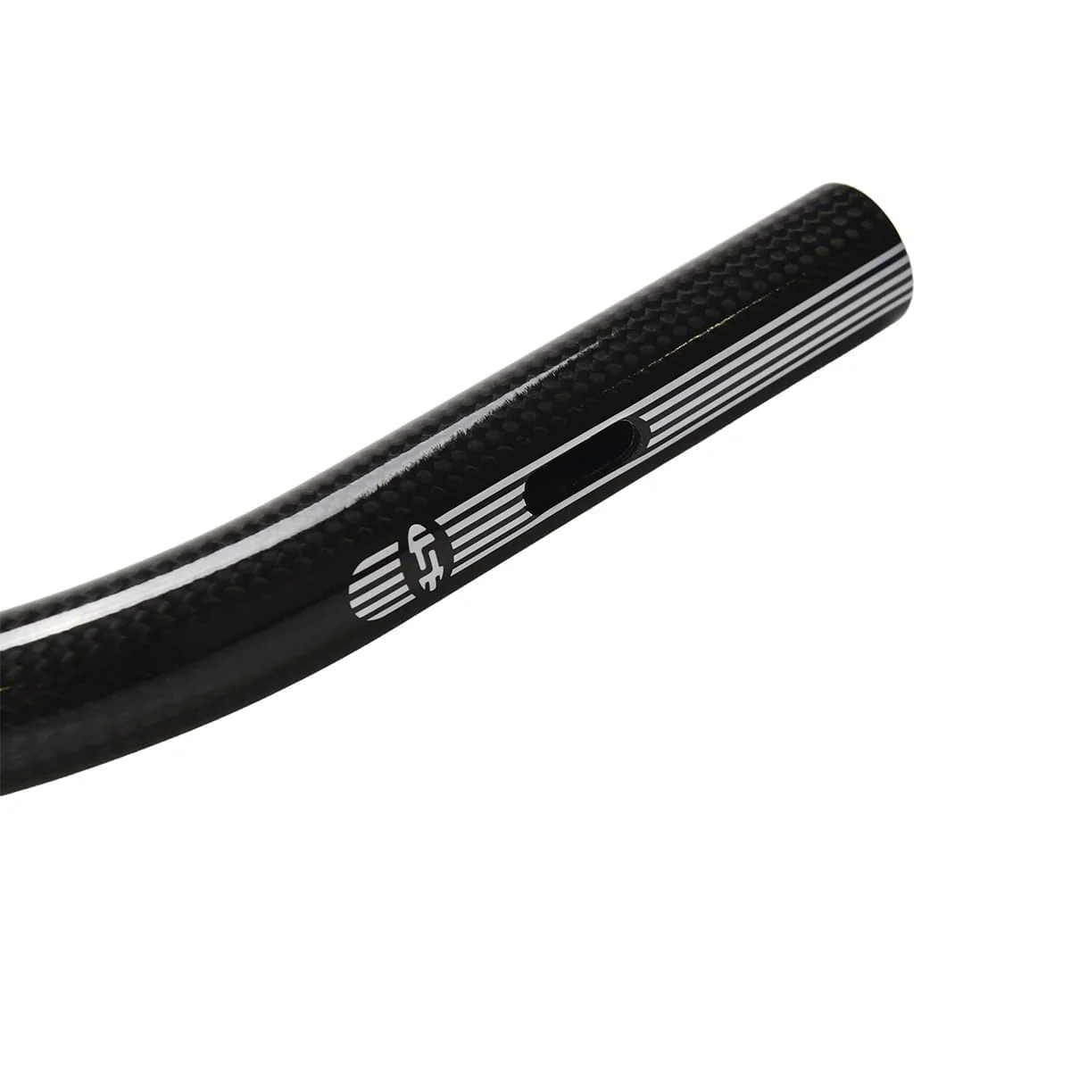 USE AERO HIGH-RISE 320mm -50 DEG.END SET Verlängerungen - Carbon - Image 2