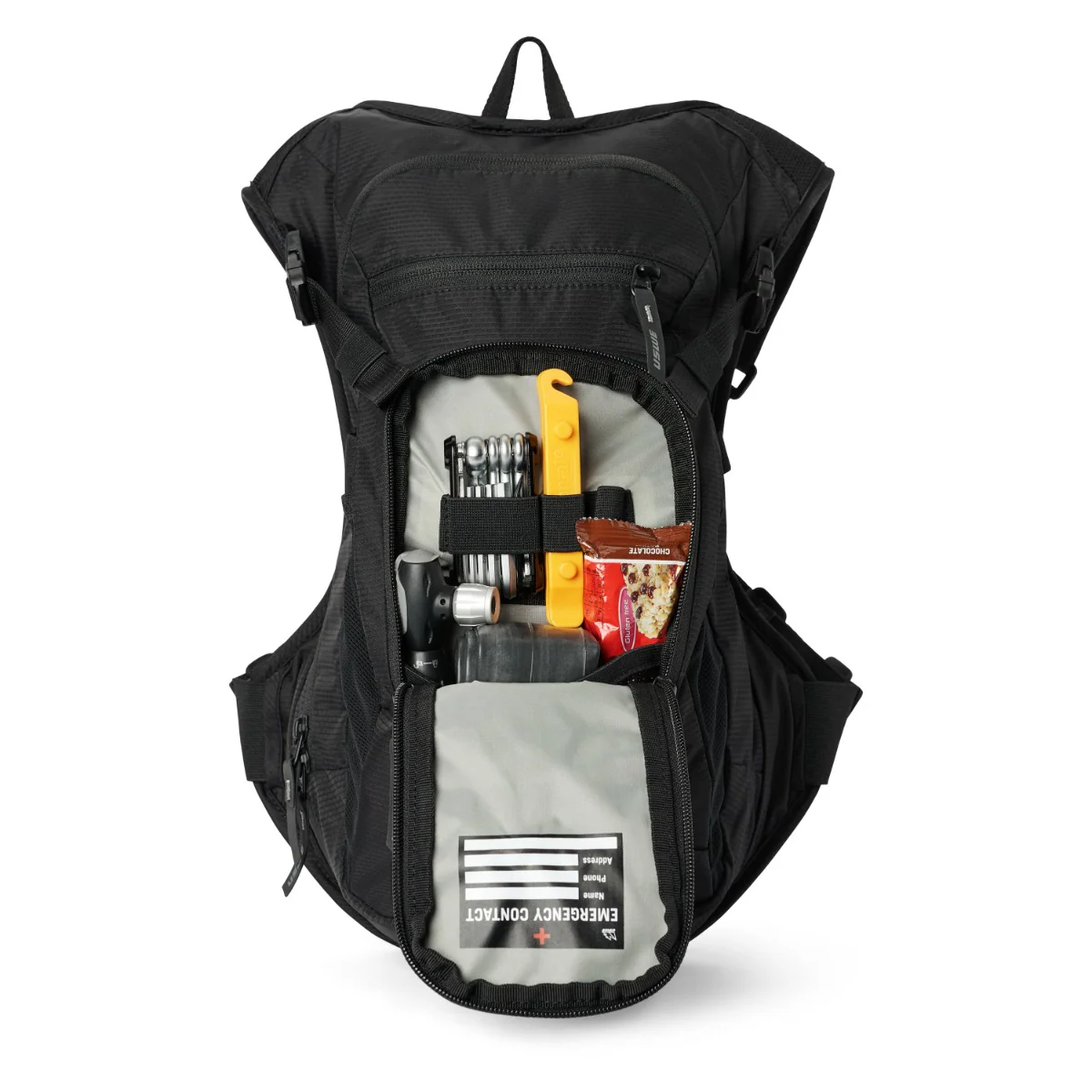 USWE MTB HYDRO 9 L Trinkrucksack Schwarz - Image 3