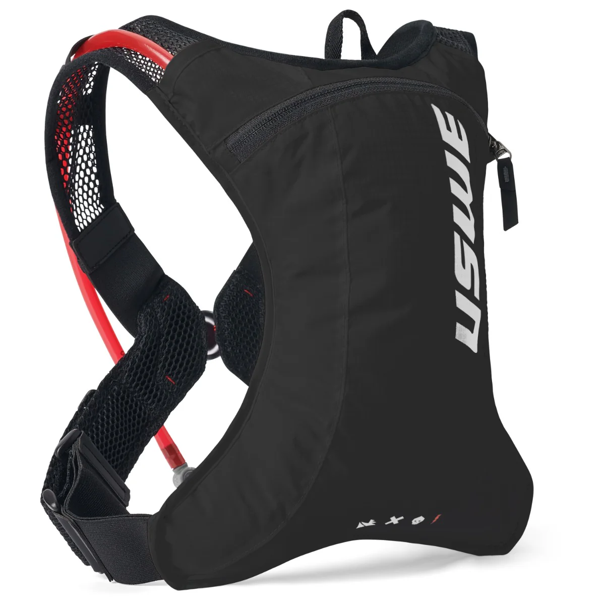 USWE RACE 2.0 XS 2 L Trinkrucksack Schwarz