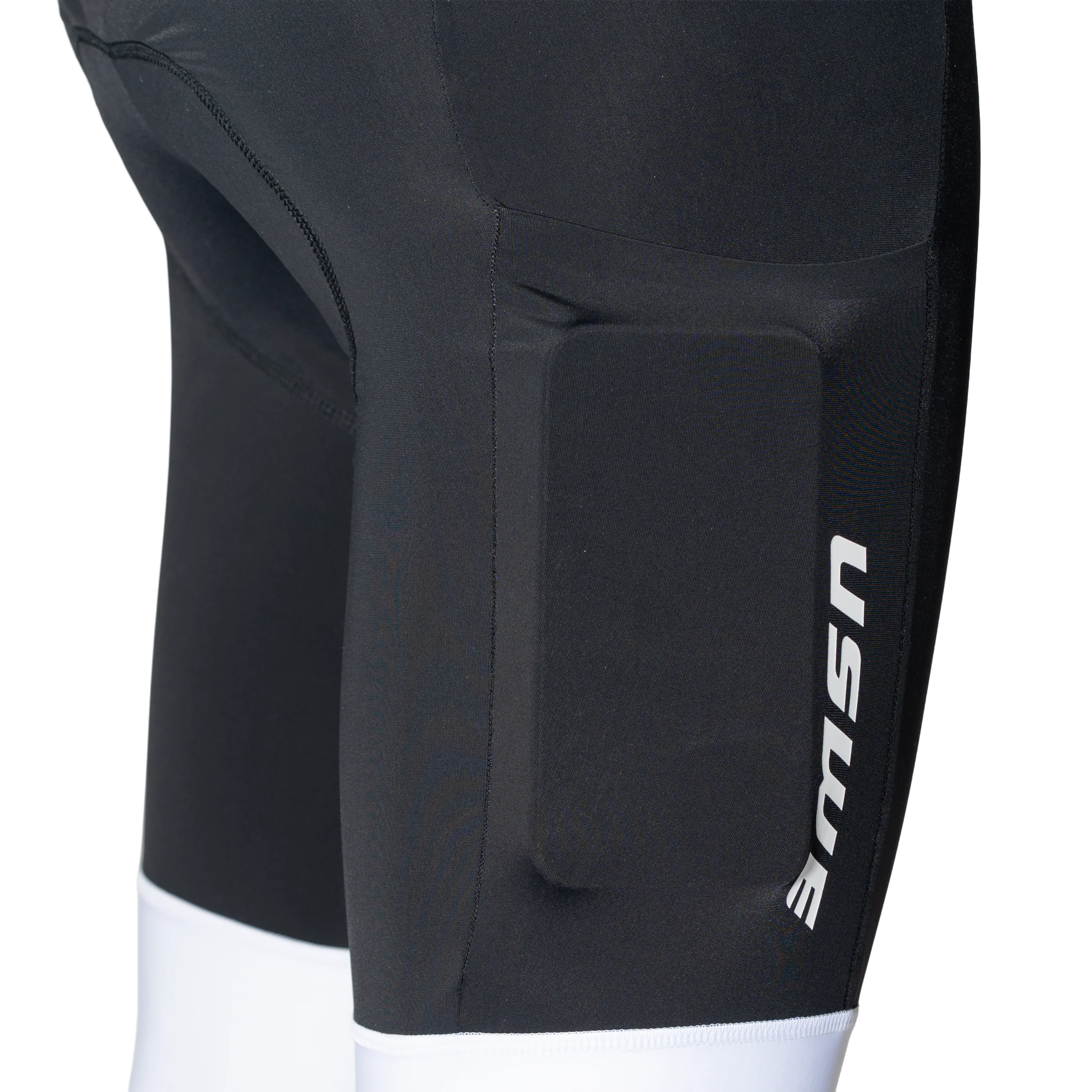 USWE SKARP GRAVEL Kurze Trägerhose Schwarz - Image 7
