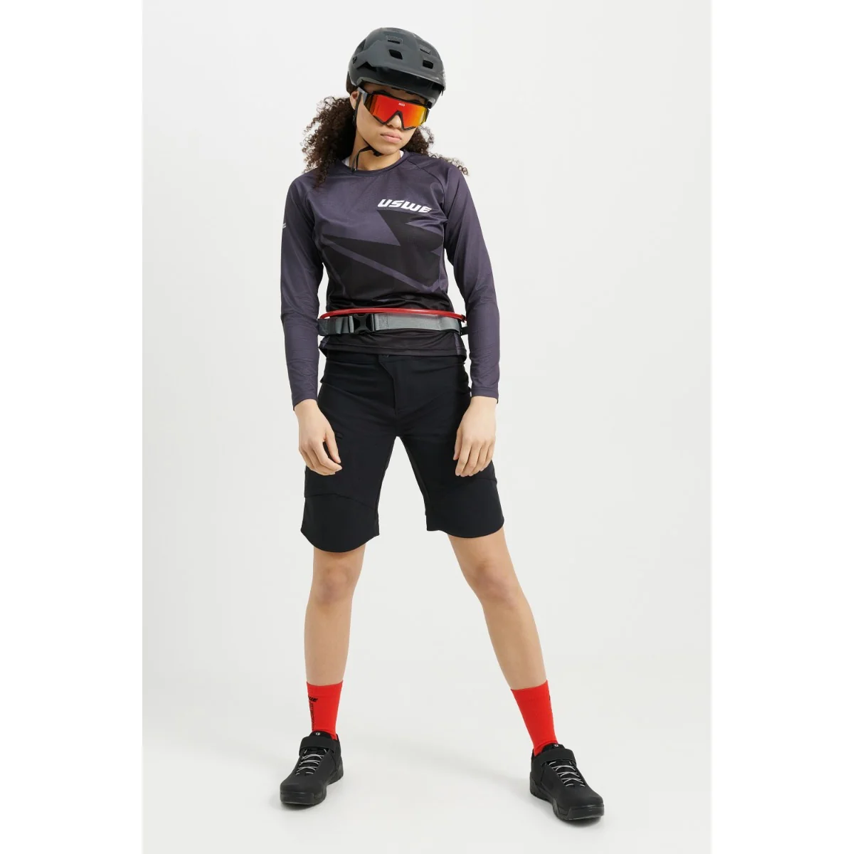 USWE SKRUBB Shorts Damen Schwarz - Image 9