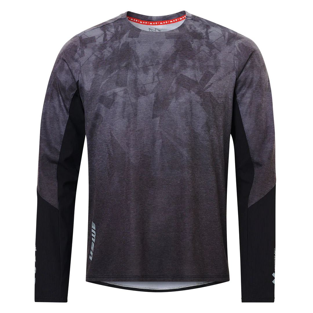 USWE SPOKE MTB Trikot Langarm Schwarz