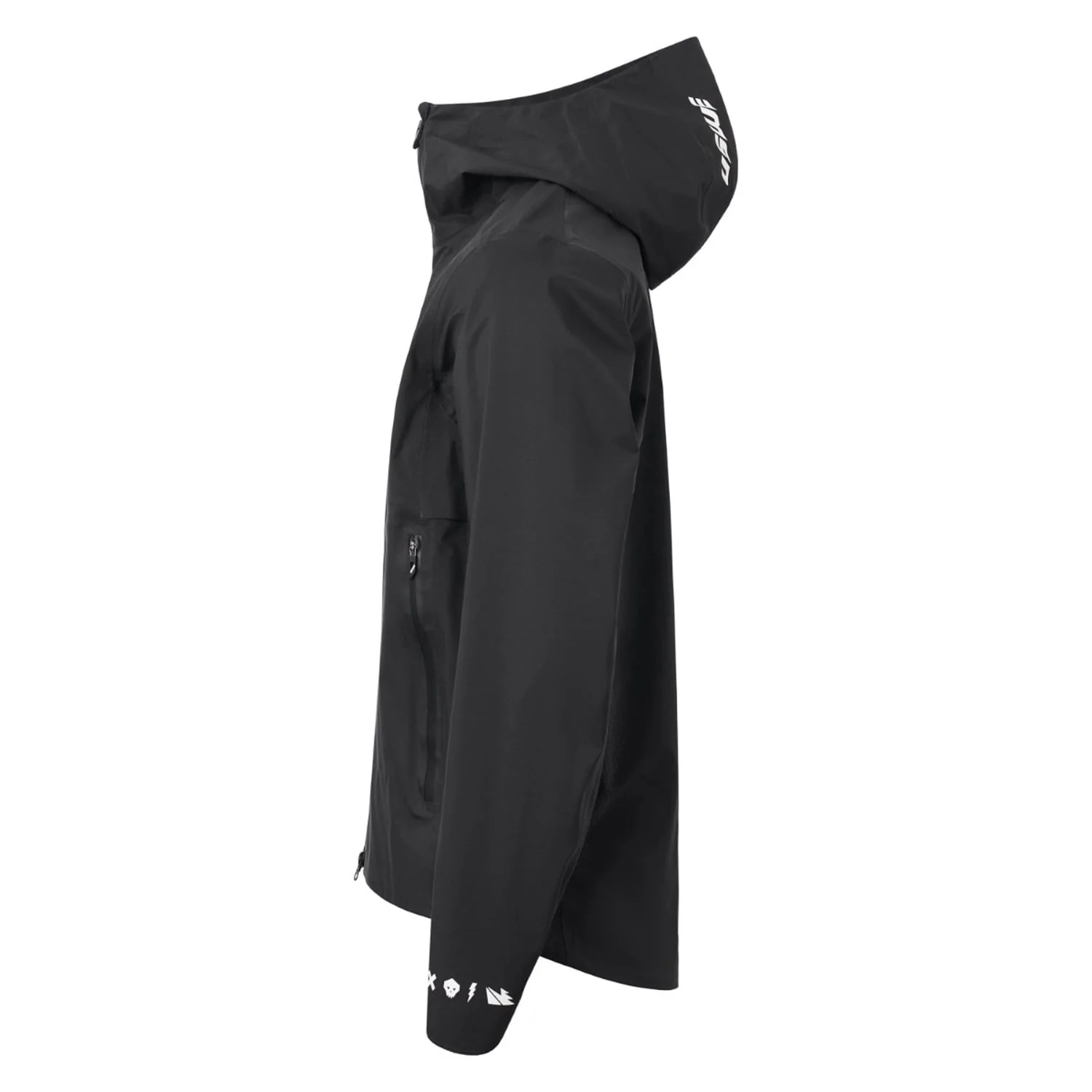 USWE WATERPROOF Jacke Schwarz - Image 4