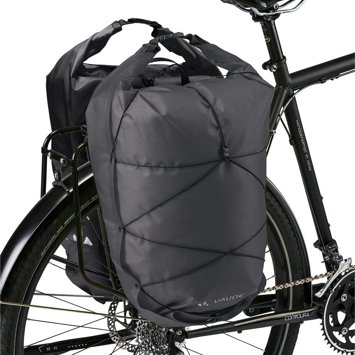 Paar VAUDE AQUA BACK LIGHT 38 L Gepäckträgertaschen Schwarz - Image 2