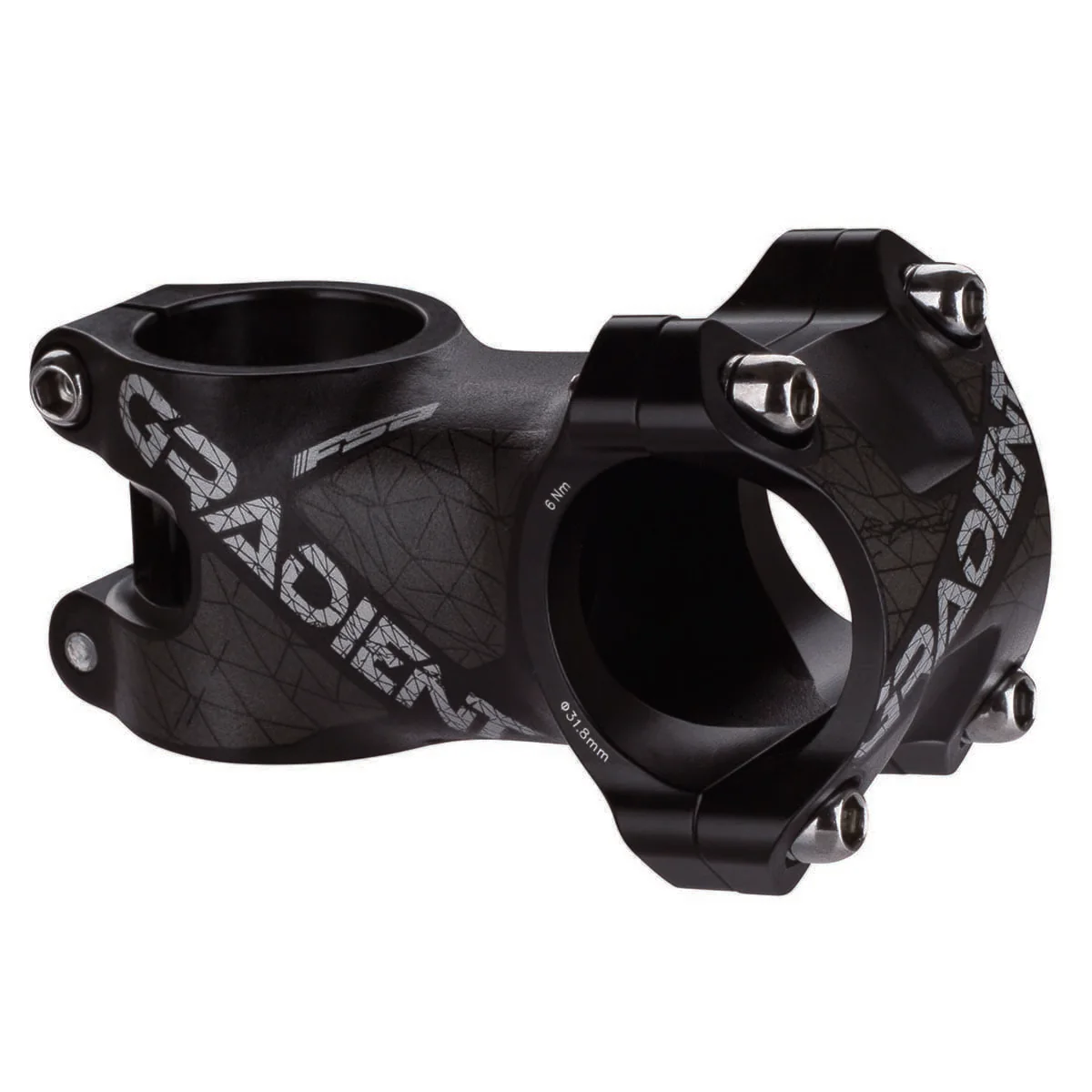 Vorbau FSA GRADIENT Aluminium 6° Ø35mm Schwarz
