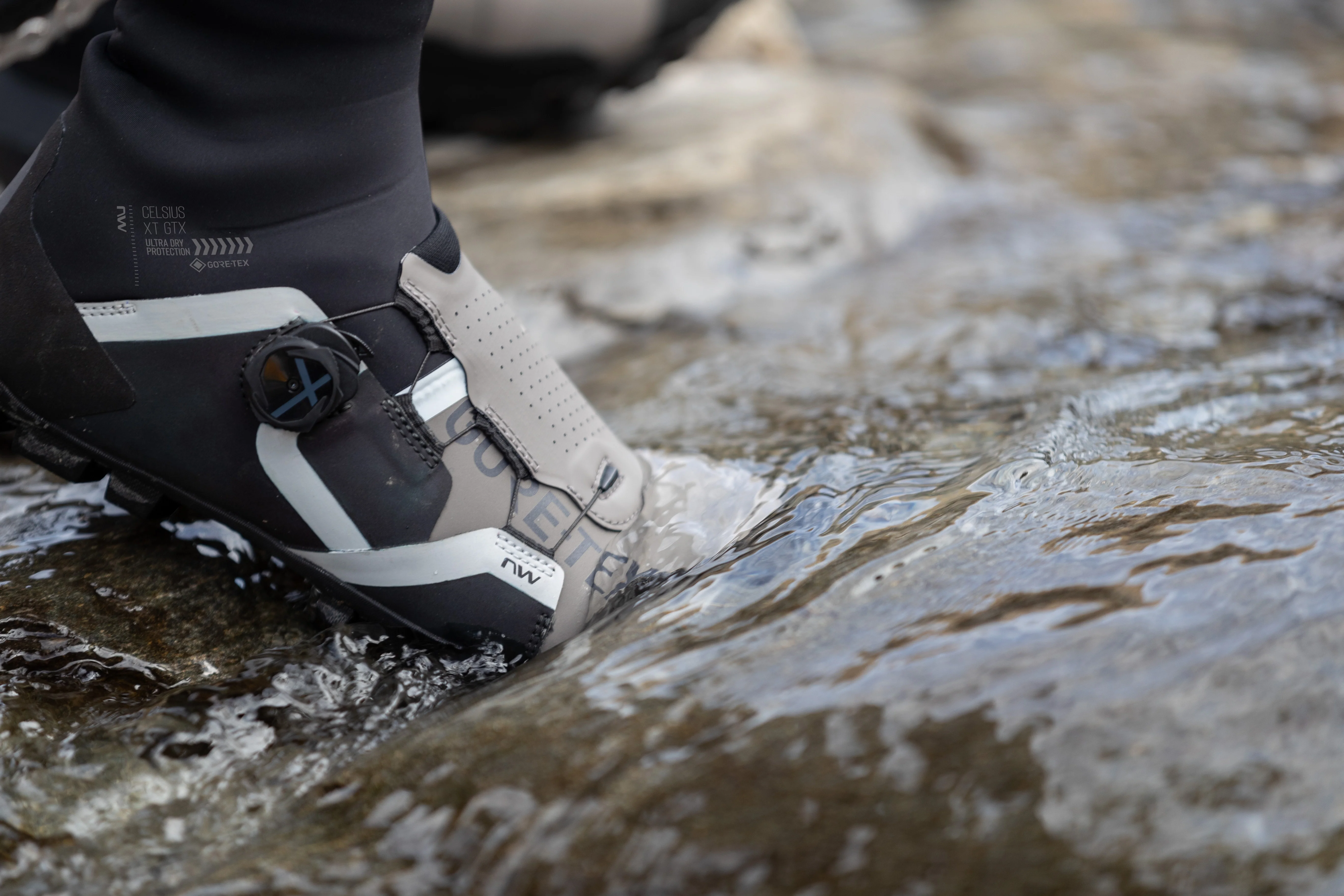 Winter MTB-Schuhe NORTHWAVE CELSIUS XT GTX Schwarz/Grau - Image 8