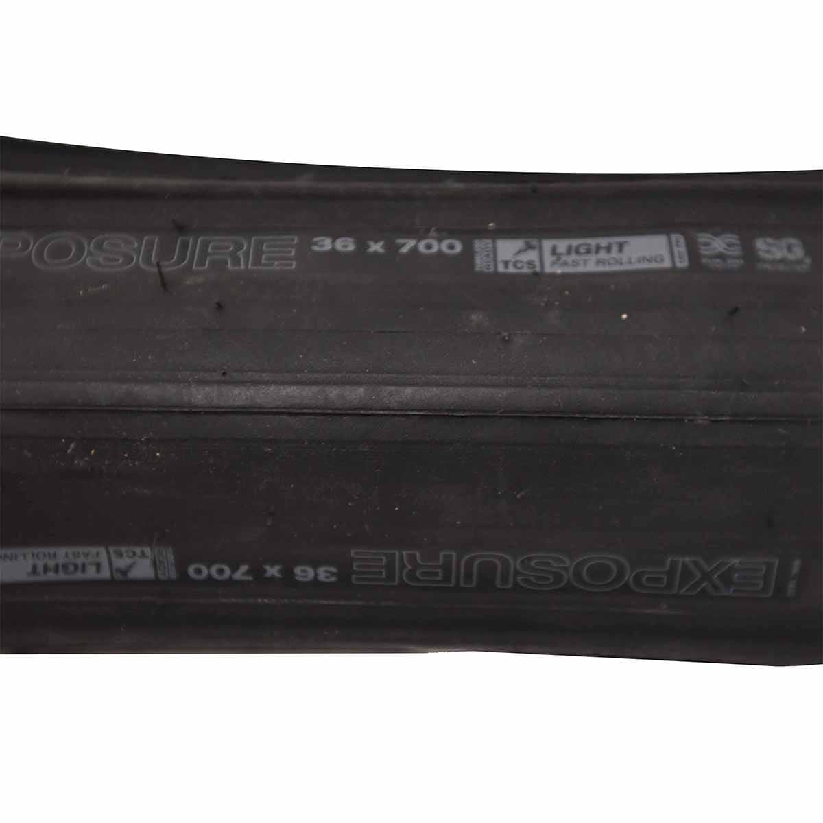 WTB-Reifen EXPOSURE TCS LIGHT FAST ROLLING DUAL DNA SG2 700x36c Tubeless Ready Schwarz - Image 3